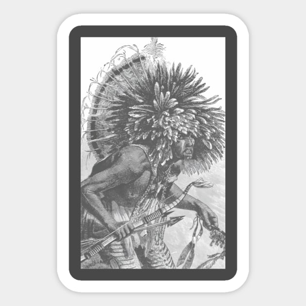 Medicine Man Sticker by Creative Art Store